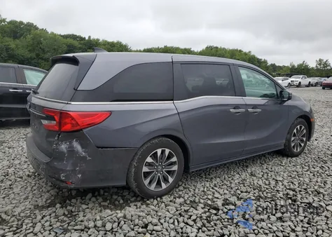 2024 Honda Odyssey Exl z USA, uszkodzony, nr VIN 5FNRL6H6XRB053927